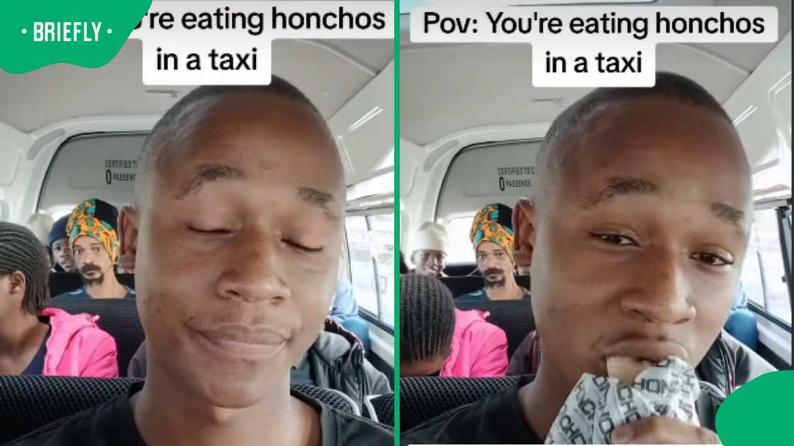 Man pulls Honchos stunt in taxi