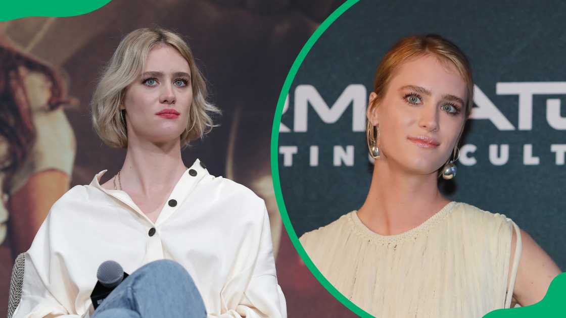 Mackenzie Davis attends a press conference for 'Terminator: Dark Fate', and she poses during the Terminator: Dark Fate - Fan Event Mexico City Mackenzie Davis attends a press conference for 'Terminator: Dark Fate', and she poses during the Terminator: Dark Fate - Fan Event Mexico City