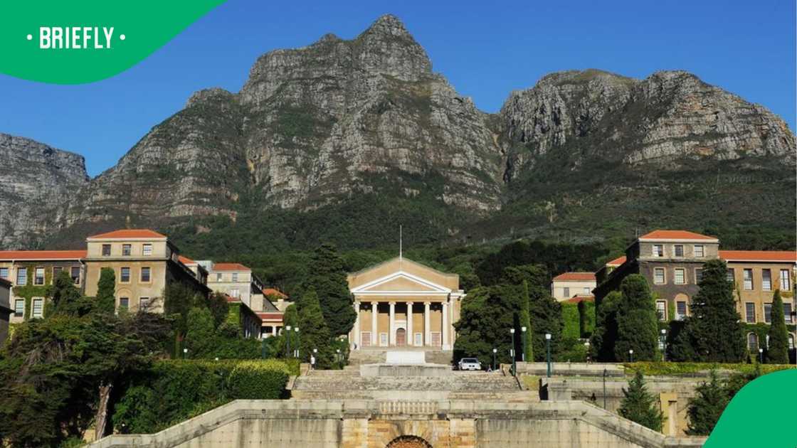 A view of the University of Cape Town.