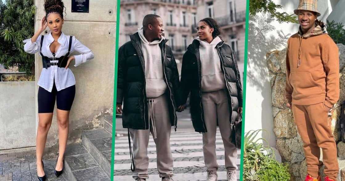 Tamia and Andile Mpisane's second pregnancy reveal topple trend charts on social media. Tamia and Andile Mpisane's second pregnancy reveal topple trend charts on social media.