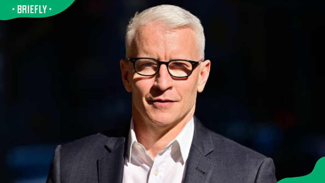 Anderson Cooper at the Ed Sullivan Theater Anderson Cooper at the Ed Sullivan Theater