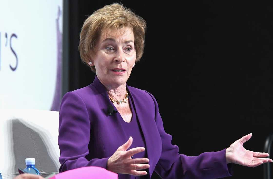 Judy Sheindlin speaks on stage during the Forbes Women's Summit Judy Sheindlin speaks on stage during the Forbes Women's Summit