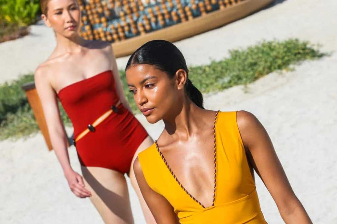 The sunset show on Thursday kicked off Saudi Arabia's first Red Sea Fashion Week The sunset show on Thursday kicked off Saudi Arabia's first Red Sea Fashion Week