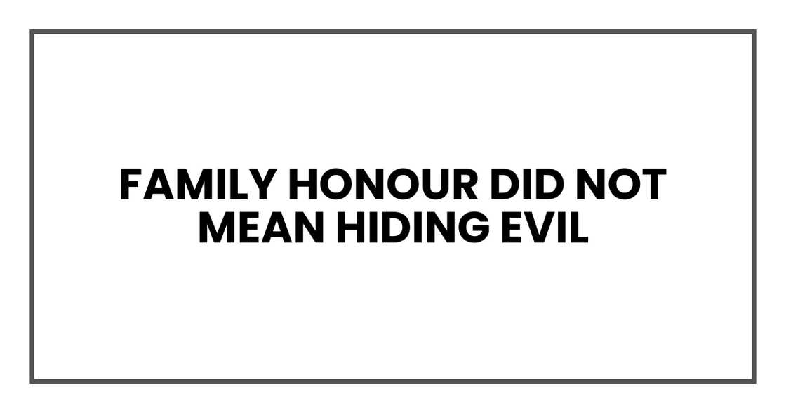 Family boundary