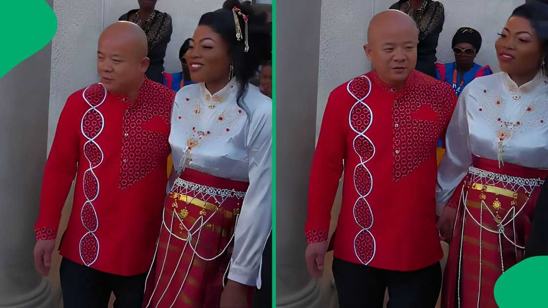 A woman from Limpopo married her Chinese husband in a packed ceremony