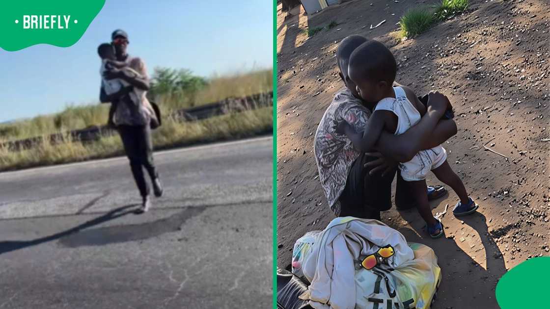A single dad receives help from BI Phakathi in viral TikTok video A single dad receives help from BI Phakathi in viral TikTok video