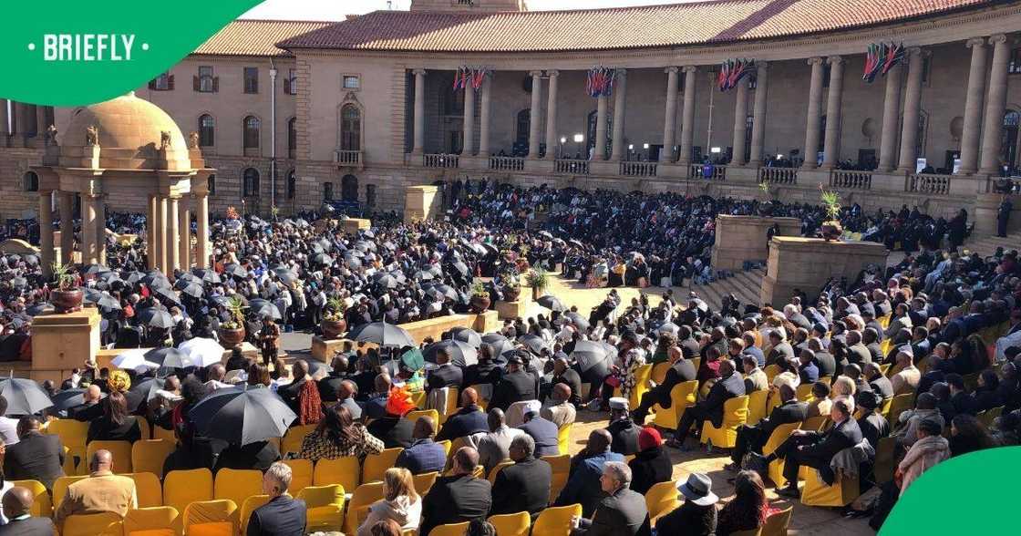 Mayibuye Mandela protest at Union Buildings cut short Mayibuye Mandela protest at Union Buildings cut short