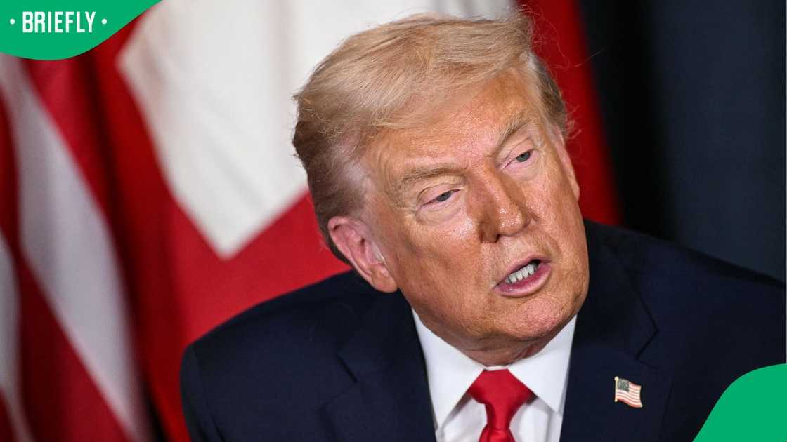 Donald Trump doubled down on his white genocide claims