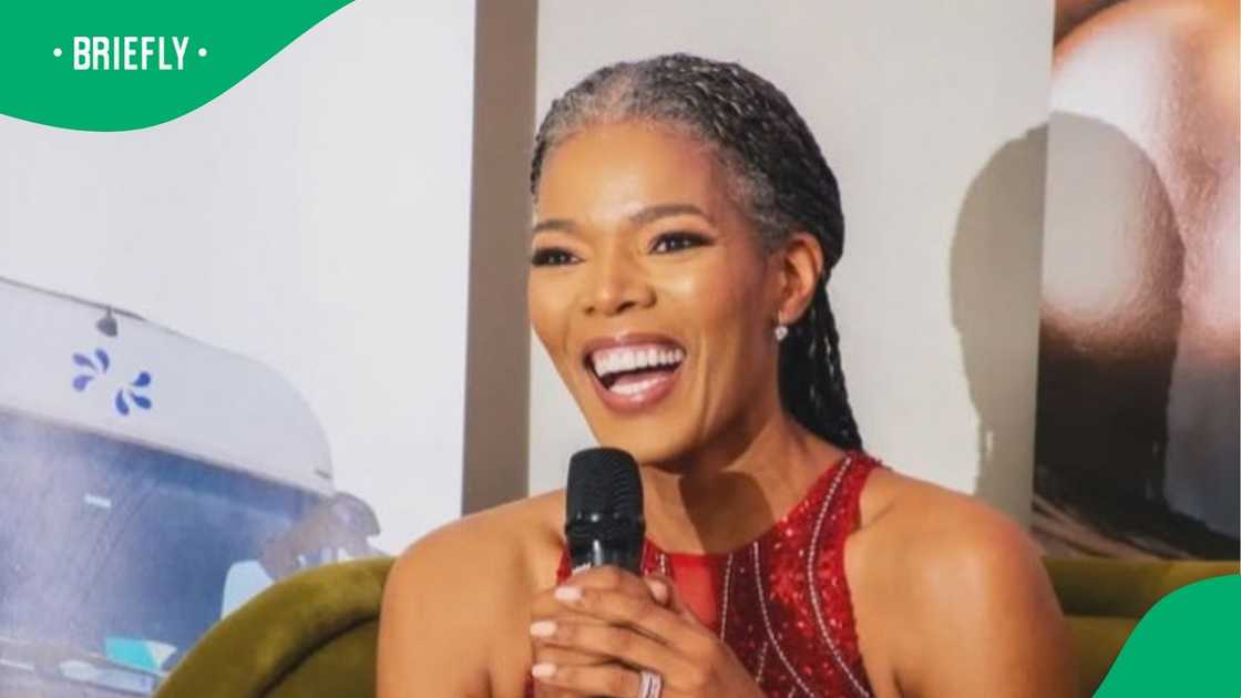 Connie Ferguson cut off her hair Connie Ferguson cut off her hair