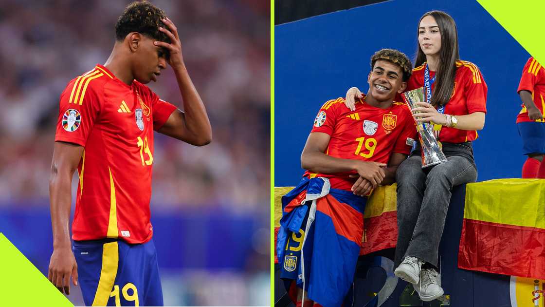 Lamine Yamal shared a loved-up moment with his now-reported ex-girlfriend, Alex Padilla, after helping Spain clinch the 2024 European Championship.