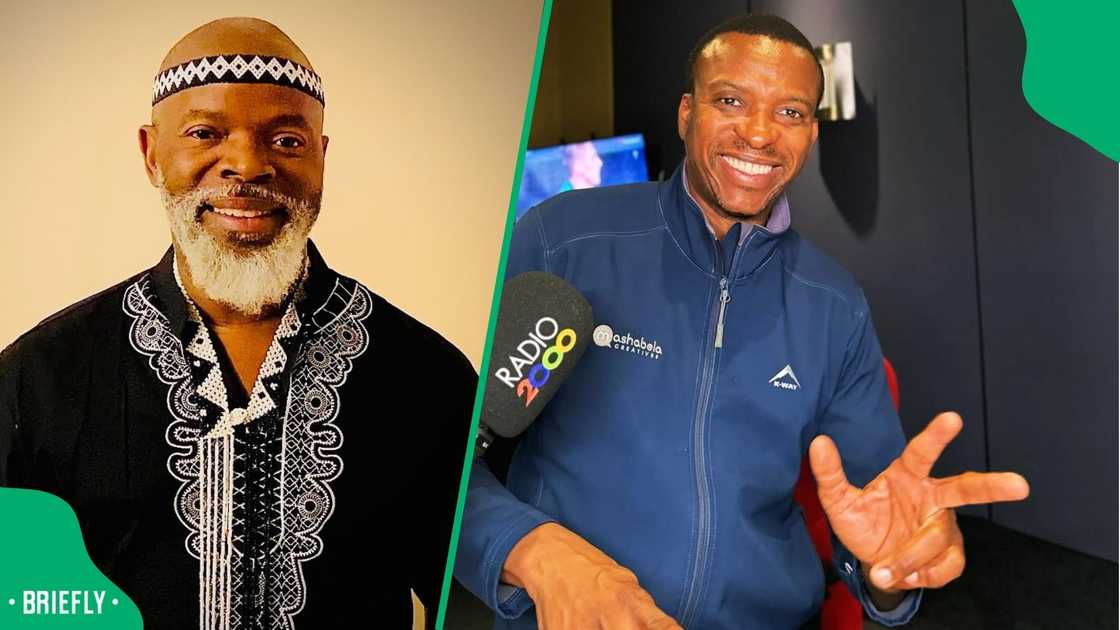 Dumisani Mbebe gets emotional during David Mashabela interview