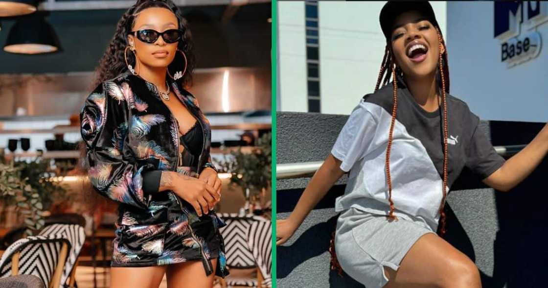 DJ Zinhle showed love to former 'Big Brother Mzansi' star Liema Pantsi. DJ Zinhle showed love to former 'Big Brother Mzansi' star Liema Pantsi.