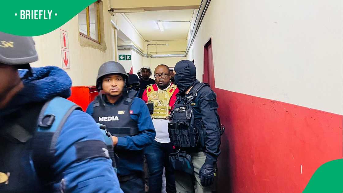 Raid at Zmbesi building