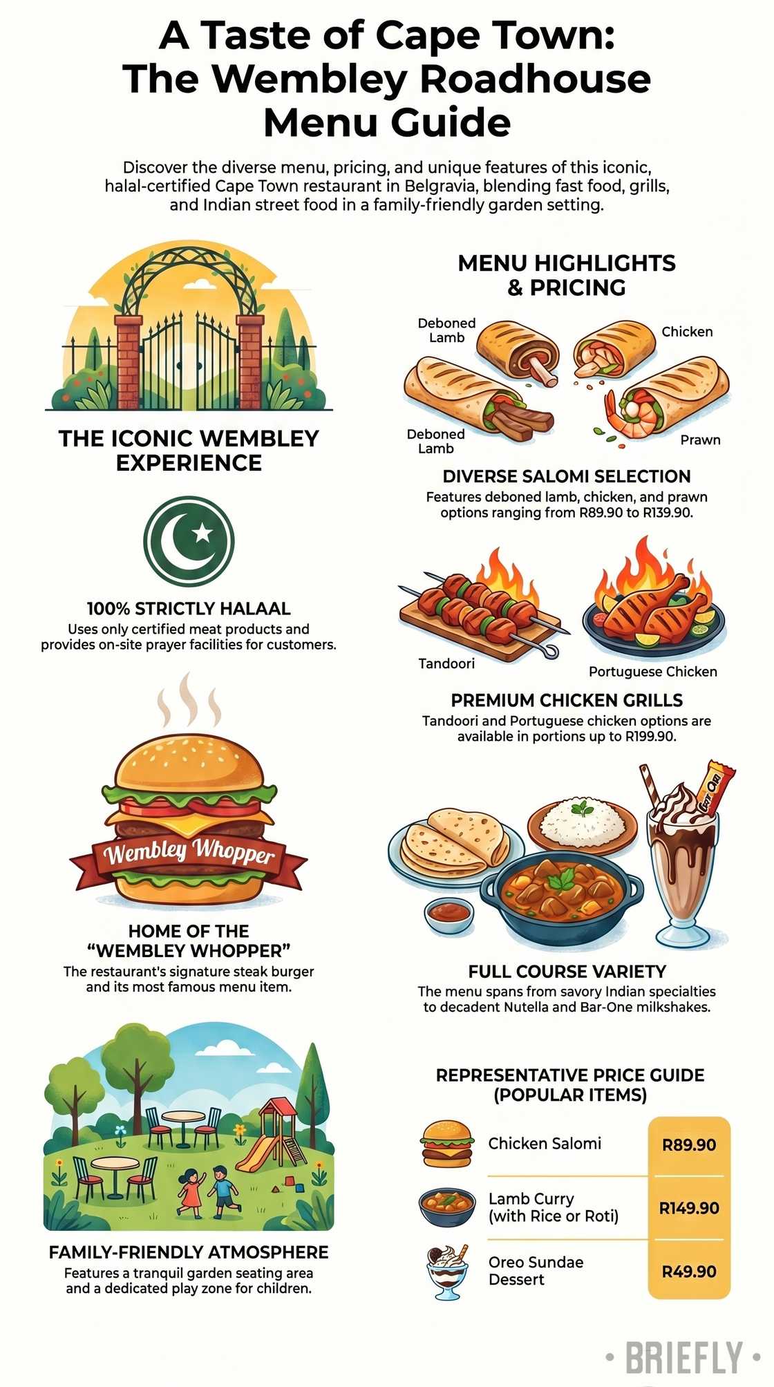 Check out Wembley Roadhouse’s menu with updated prices Check out Wembley Roadhouse’s menu with updated prices