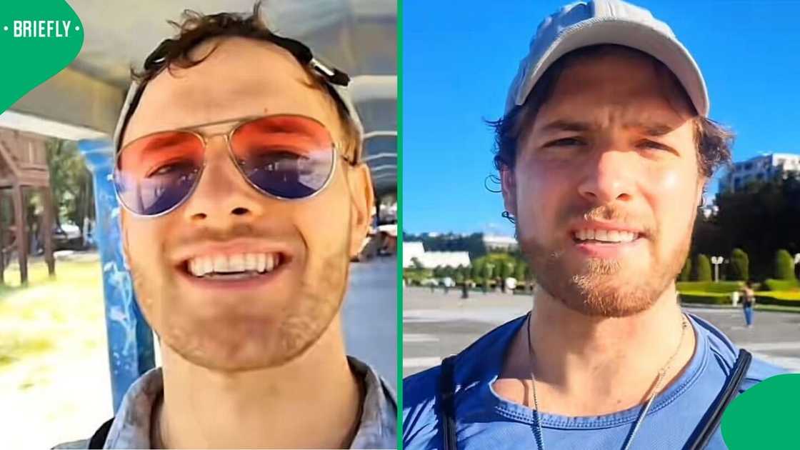 An American tourist was shocked by the petrol station in South Africa.