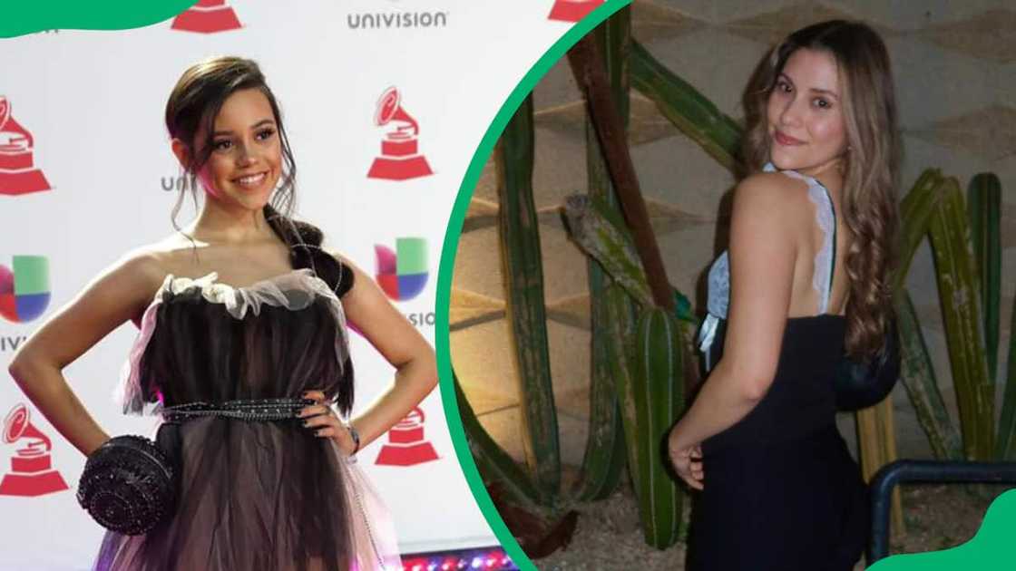 Jenna Ortega and her sister, Mia Jenna Ortega and her sister, Mia