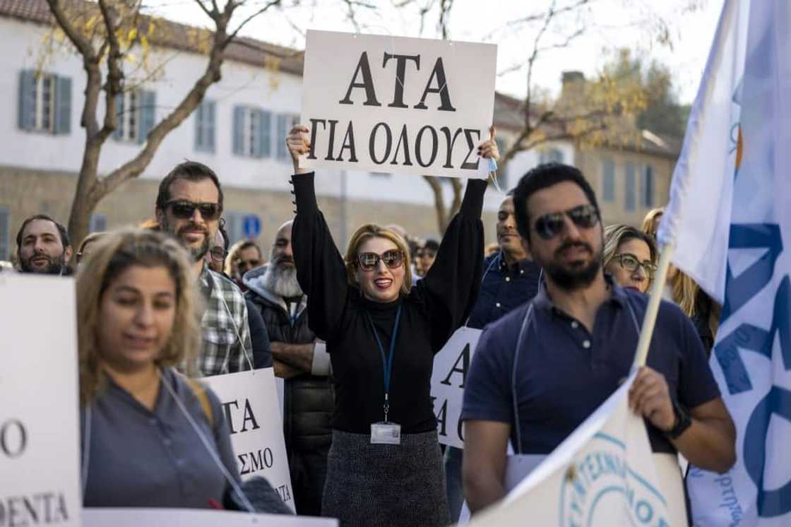 Cypriot labour minister said the dispute would have to wait for the next administration elected in February polls Cypriot labour minister said the dispute would have to wait for the next administration elected in February polls