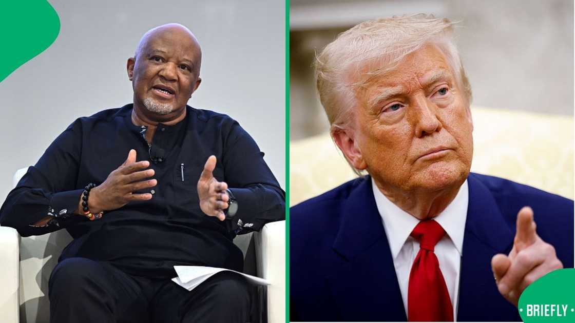US envoy Mcebisi Jonas's old video where he called US president Donald Trump a racist homophobe resurfaced US envoy Mcebisi Jonas's old video where he called US president Donald Trump a racist homophobe resurfaced