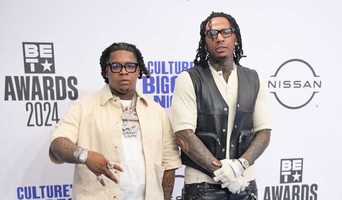 YTB Fatt and Moneybagg Yo at the 2024 BET Awards