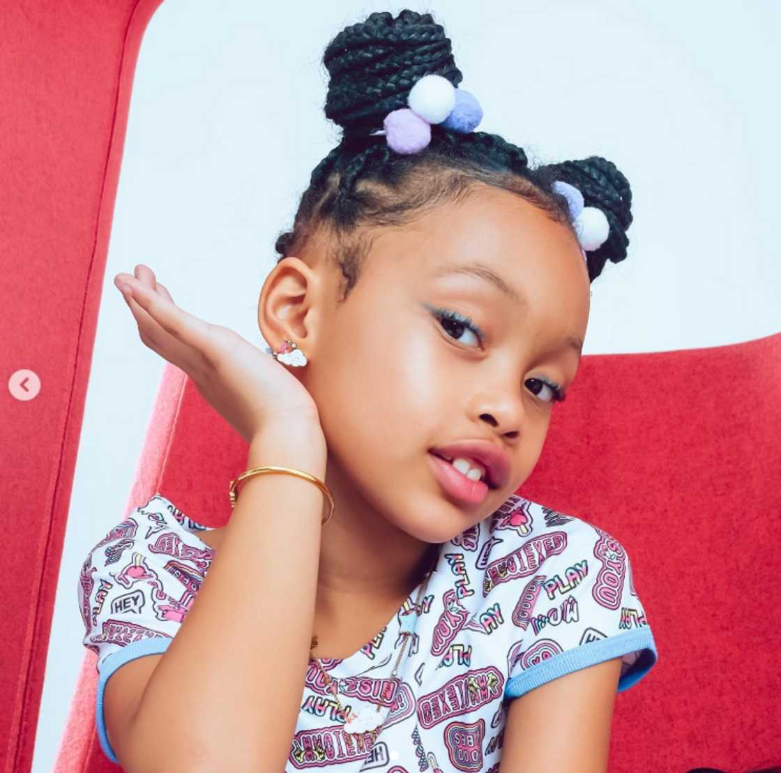 Kairo Forbes showed off her runway skills.