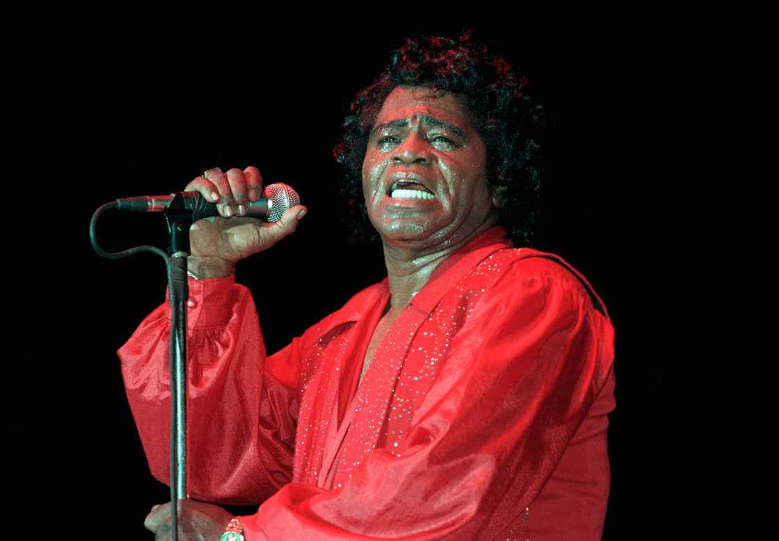 James Brown in Atlanta Georgia 2005. James Brown in Atlanta Georgia 2005.
