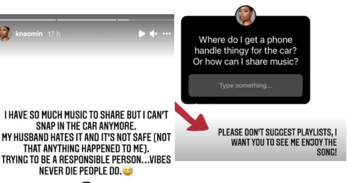 K Naomi, Screenshot, Instagram stories, Husband K Naomi, Screenshot, Instagram stories, Husband