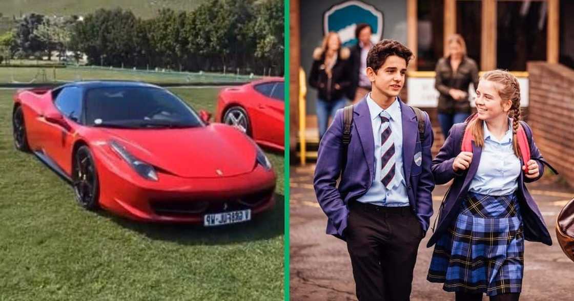 TikTok video shows Ferraris at expensive school TikTok video shows Ferraris at expensive school