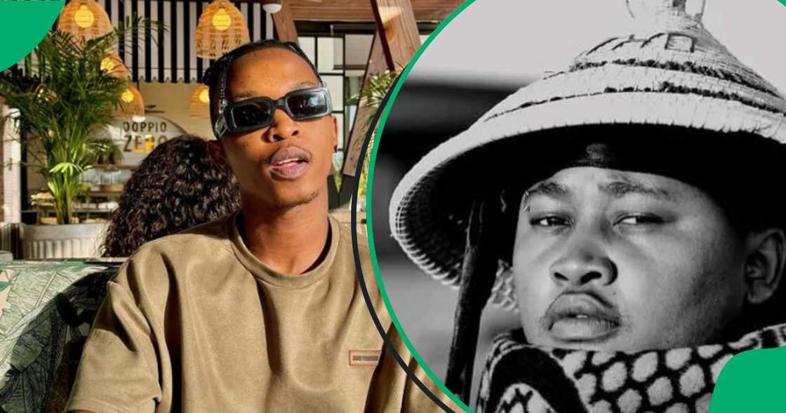 Ntate Stunna shared an emotional post about his late friend Malome Vector Ntate Stunna shared an emotional post about his late friend Malome Vector