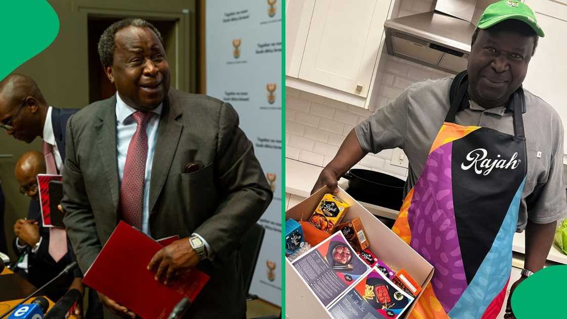 Five times, SA laughed at former Reserve Bank governor Tito Mboweni's culinary skills. Five times, SA laughed at former Reserve Bank governor Tito Mboweni's culinary skills.