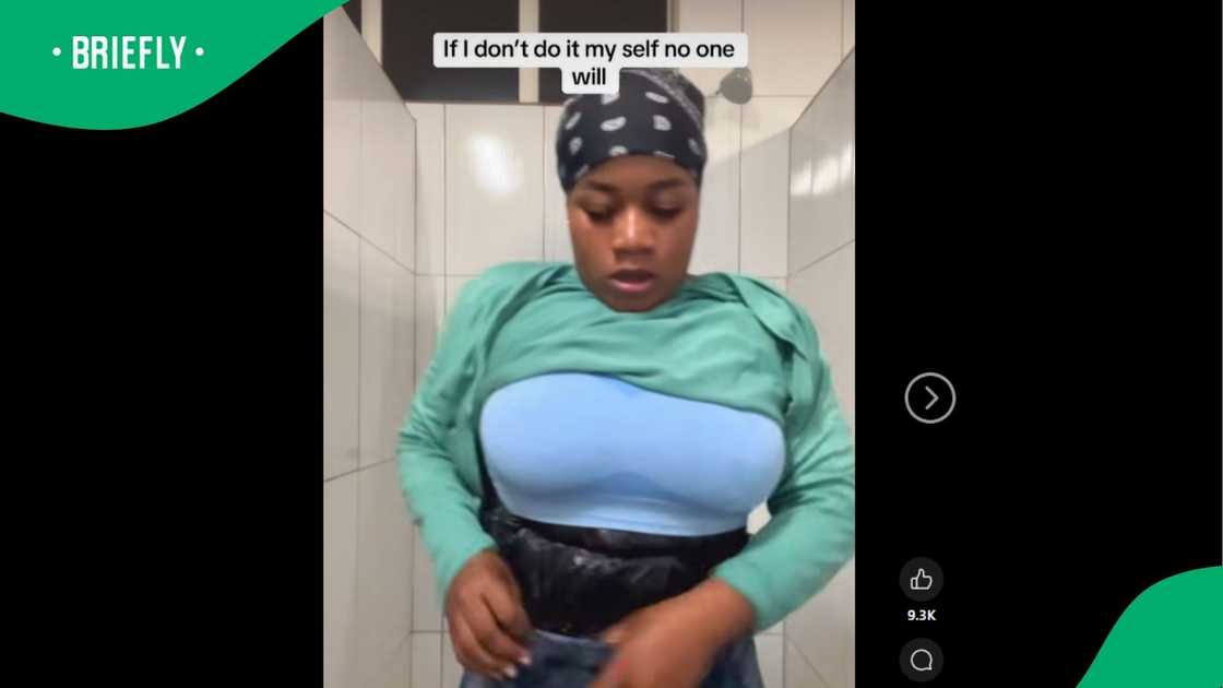 A woman's weight loss journey went viral.