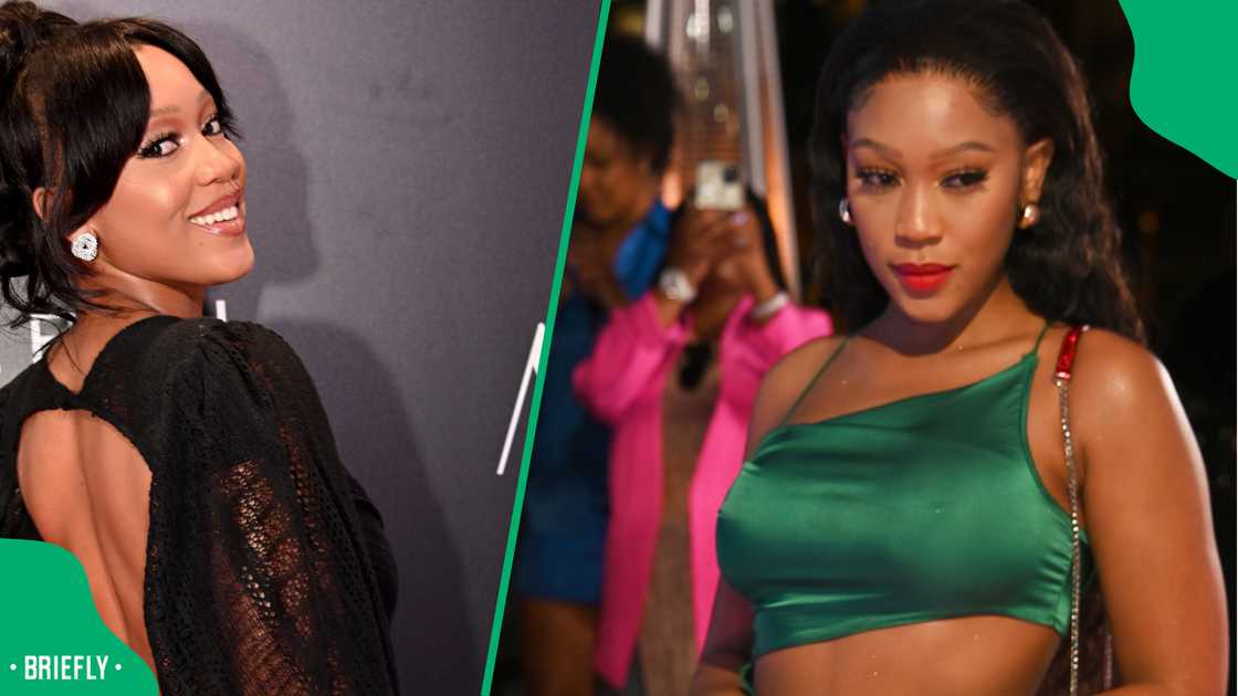 Netizens reacted to Buhle Samuels' recent picture. Netizens reacted to Buhle Samuels' recent picture.