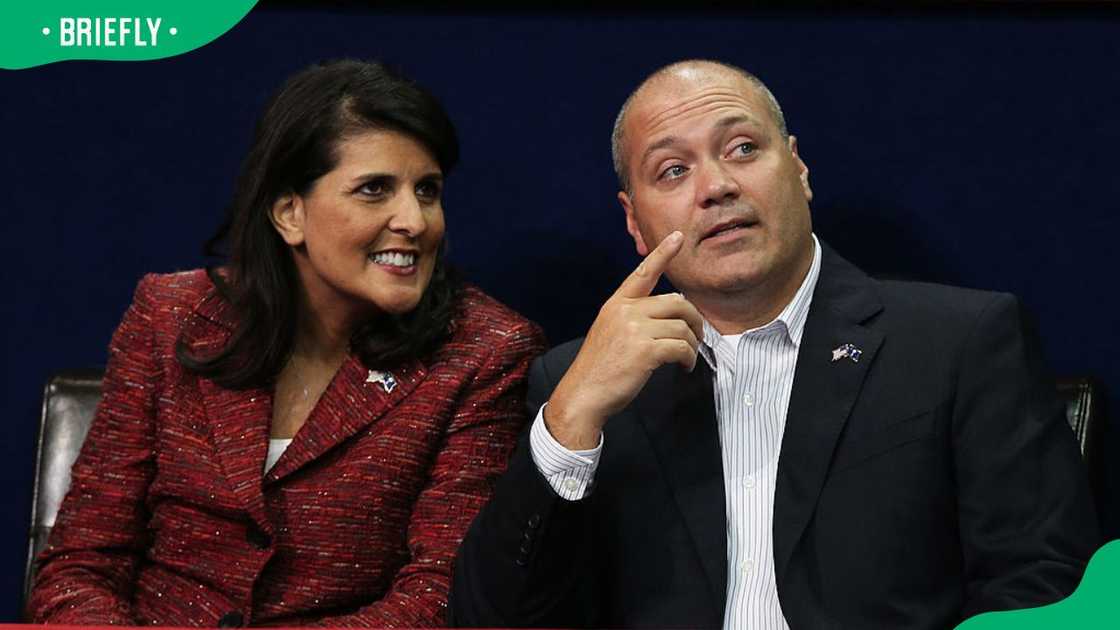 Michael and Nikki Haley at the 2012 Republican National Convention