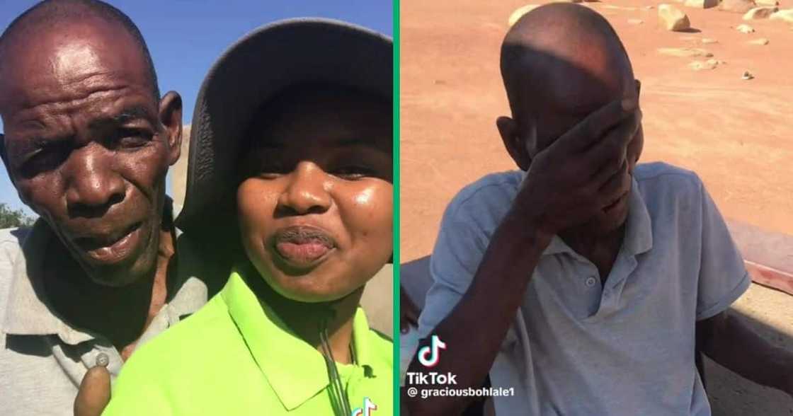 Daughter's surprise left a dad emotional Daughter's surprise left a dad emotional