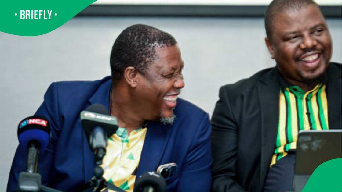 Bheki Mtolo and Sipho Hlomuka Bheki Mtolo and Sipho Hlomuka