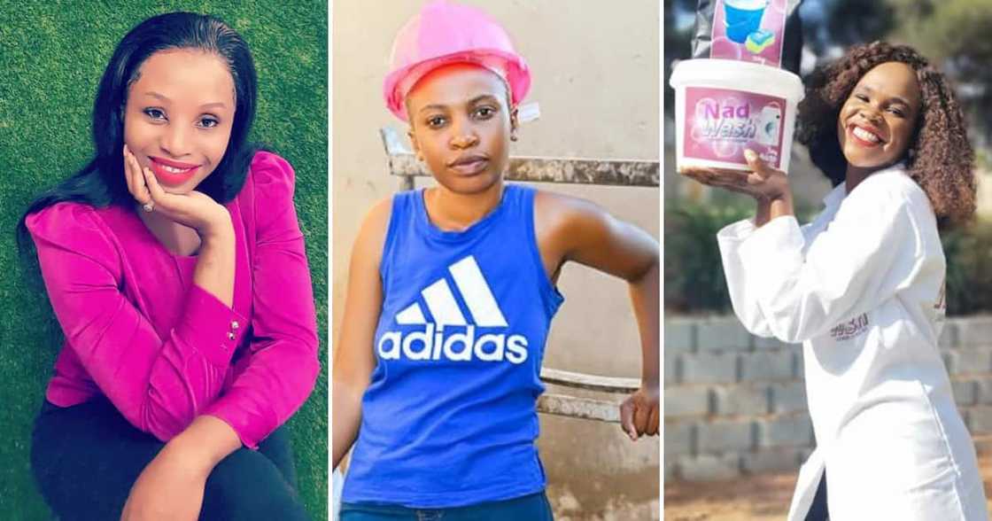 A construction worker, farmer and washing powder manufacturer A construction worker, farmer and washing powder manufacturer