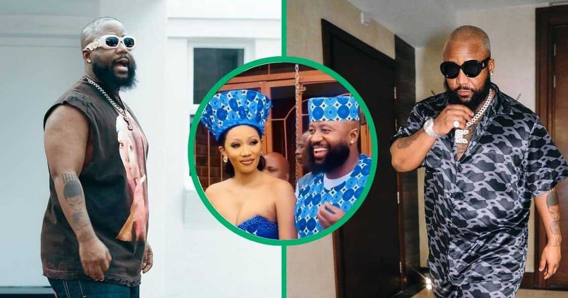 Cassper Nyovest and Pulane's wedding after-party was dragged Cassper Nyovest and Pulane's wedding after-party was dragged