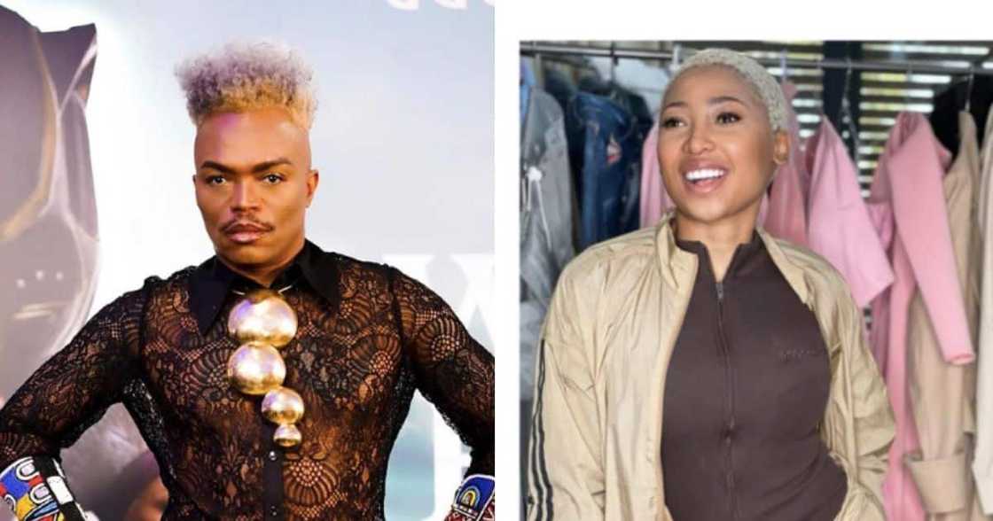 Somizi seemingly supports Enhle Mbali