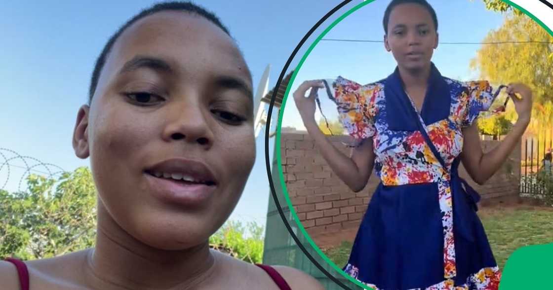 One hun caught her late boyfriend modelling in her dress One hun caught her late boyfriend modelling in her dress