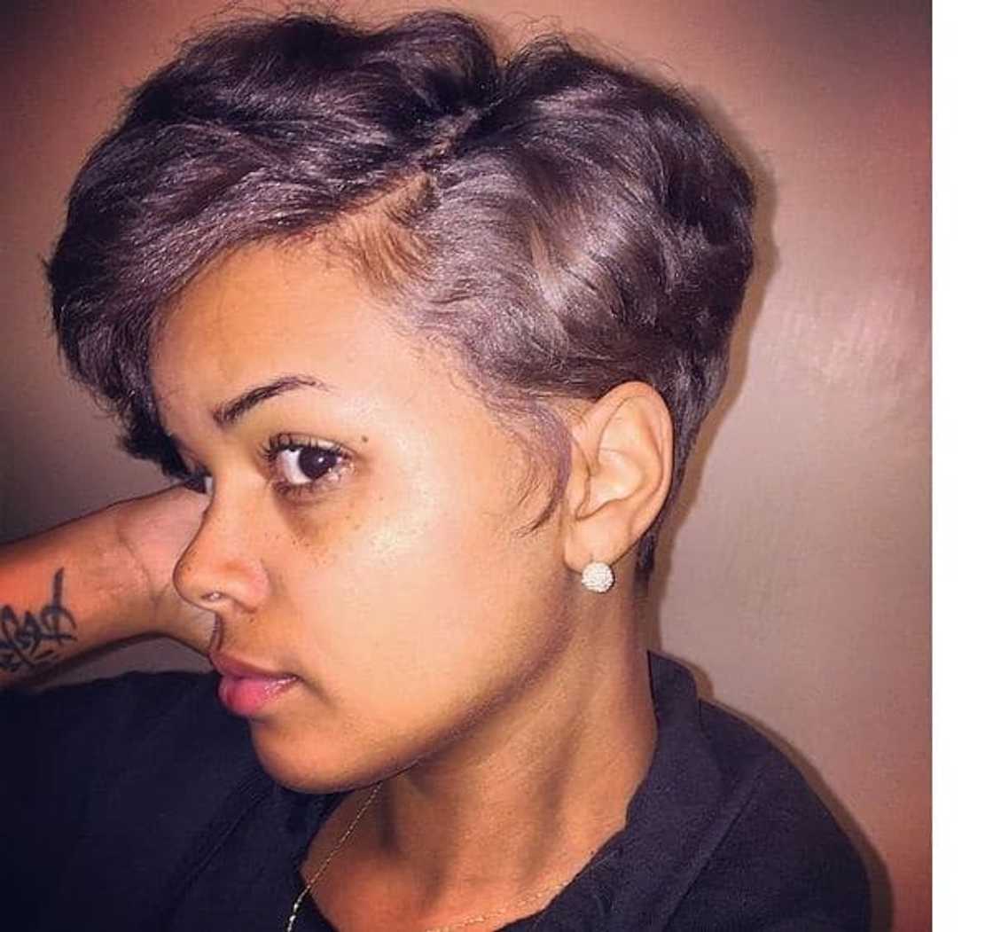 short hairstyles black hair