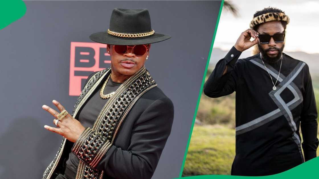 Nay Maps snaps photo with Ne-Yo Nay Maps snaps photo with Ne-Yo