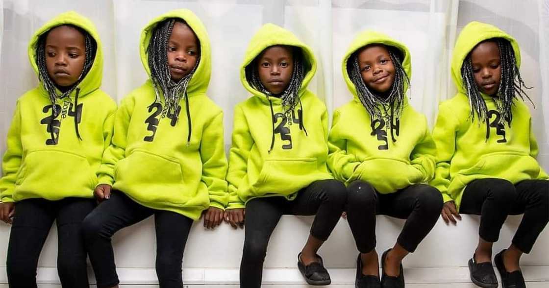 Divinar Joseph gave birth to quadruplets at the Aga Khan Hospital in Nairobi. Divinar Joseph gave birth to quadruplets at the Aga Khan Hospital in Nairobi.