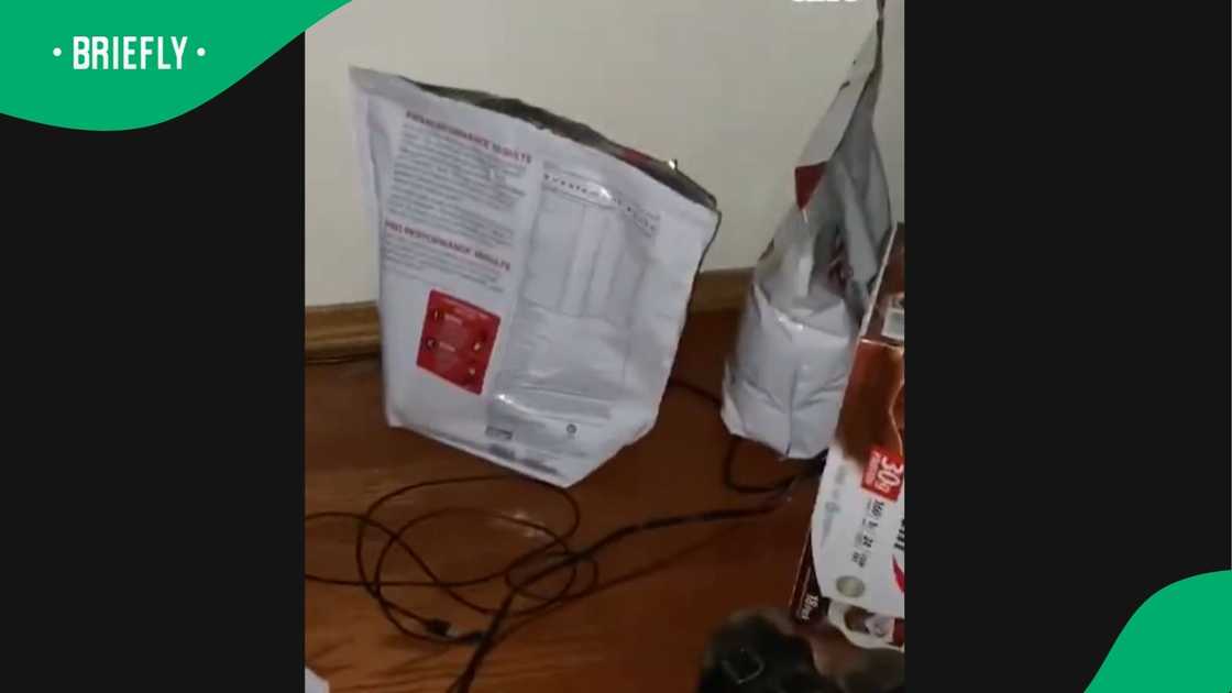 A video went viral on TikTok. A video went viral on TikTok.