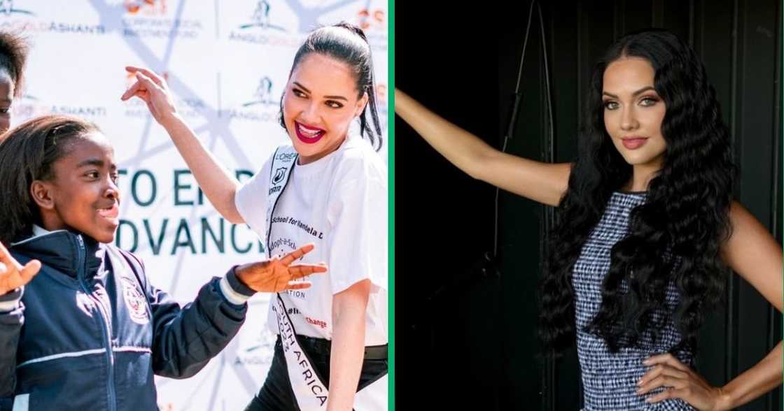 Natasha Joubert marked Nelson Mandela Day in Soweto Natasha Joubert marked Nelson Mandela Day in Soweto
