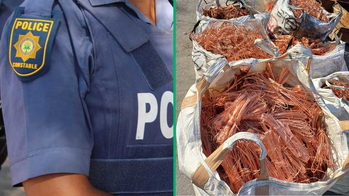 The South Africa Police Service in KwaZulu-Natal recovered over R20 million rand worth of stolen copper cables.