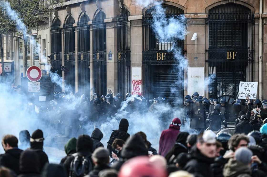 Macron has sought to push through unpopular reforms to France's retirement system Macron has sought to push through unpopular reforms to France's retirement system