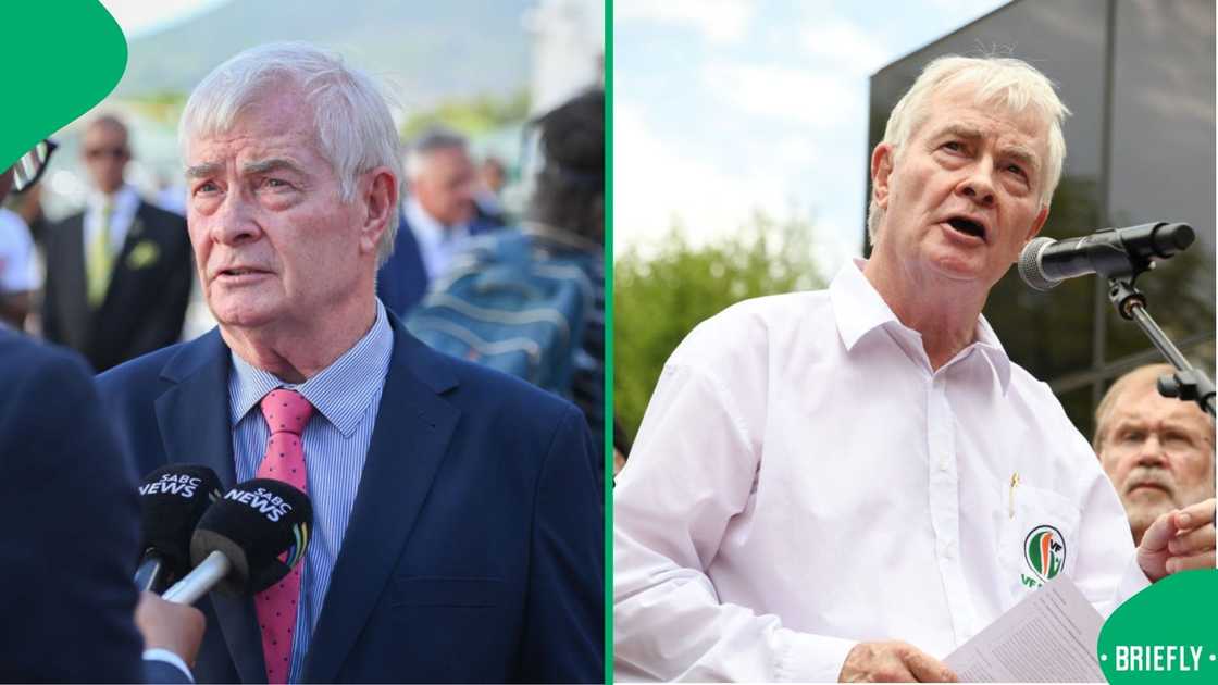 Pieter Groenewald stepped down as the president of the Freedom Front Plus Pieter Groenewald stepped down as the president of the Freedom Front Plus