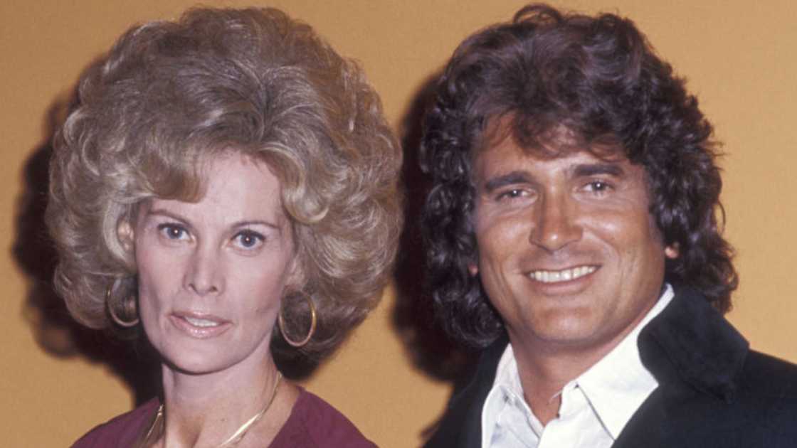 Michael Landon and Lynn Noe in Los Angeles, California. Michael Landon and Lynn Noe in Los Angeles, California.