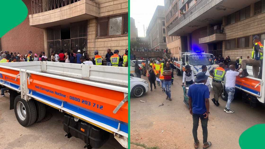 The City of Johannesburg recently evicted 145 people from hijacked buildings in the CBD. The City of Johannesburg recently evicted 145 people from hijacked buildings in the CBD.