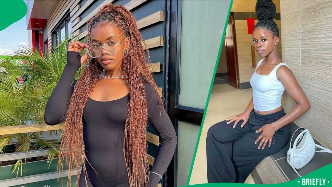 A young lady showed off her Shein order, which left her in tears. A young lady showed off her Shein order, which left her in tears.