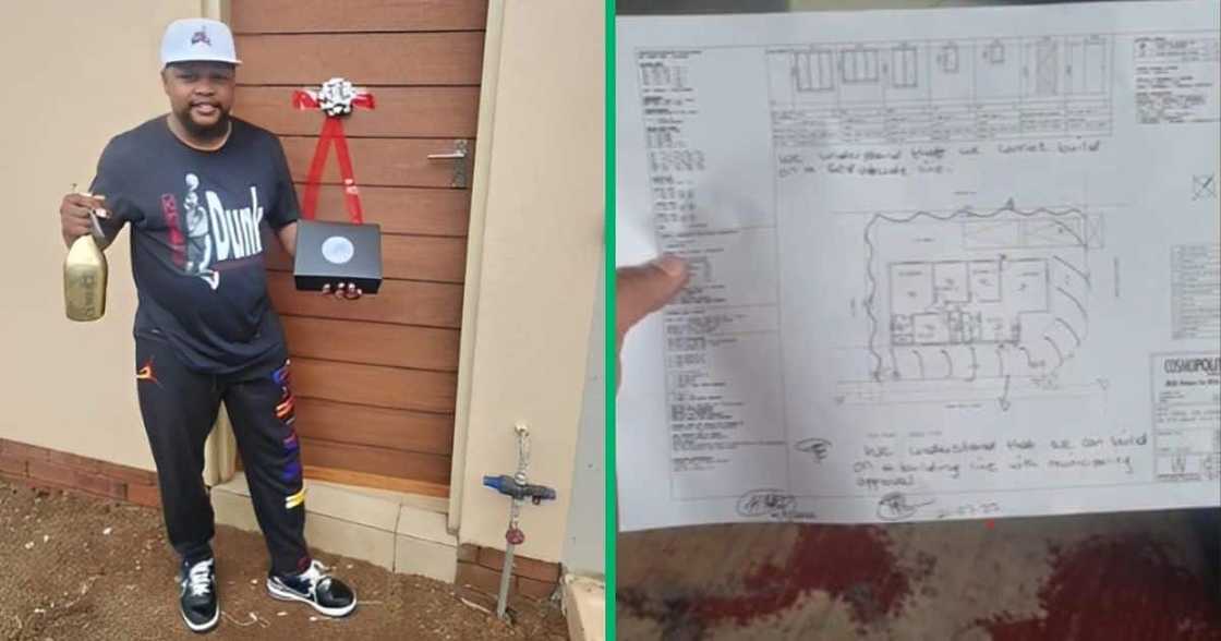 Man in TikTok video builds home Man in TikTok video builds home